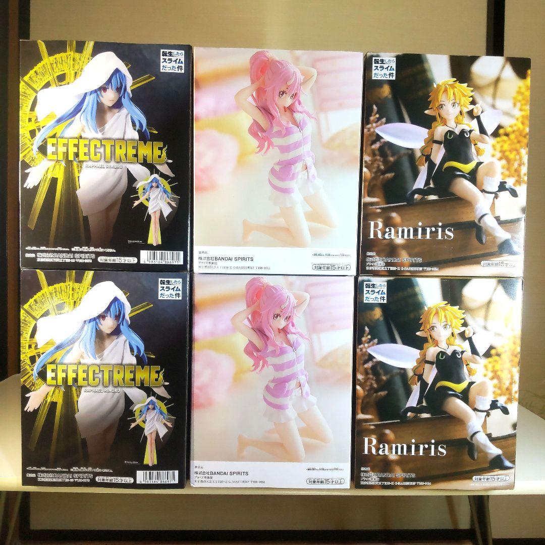 転生したらスライムだった件 リムル シュナ ラミリス フィギュアセット