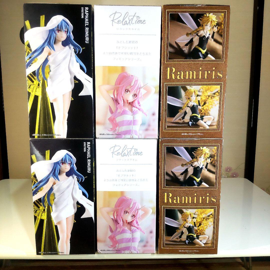 転生したらスライムだった件 リムル シュナ ラミリス フィギュアセット