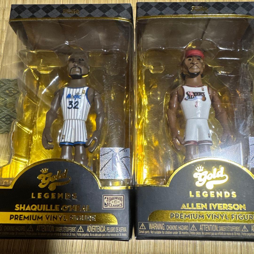 FUNKO gold NBA lngends 4体