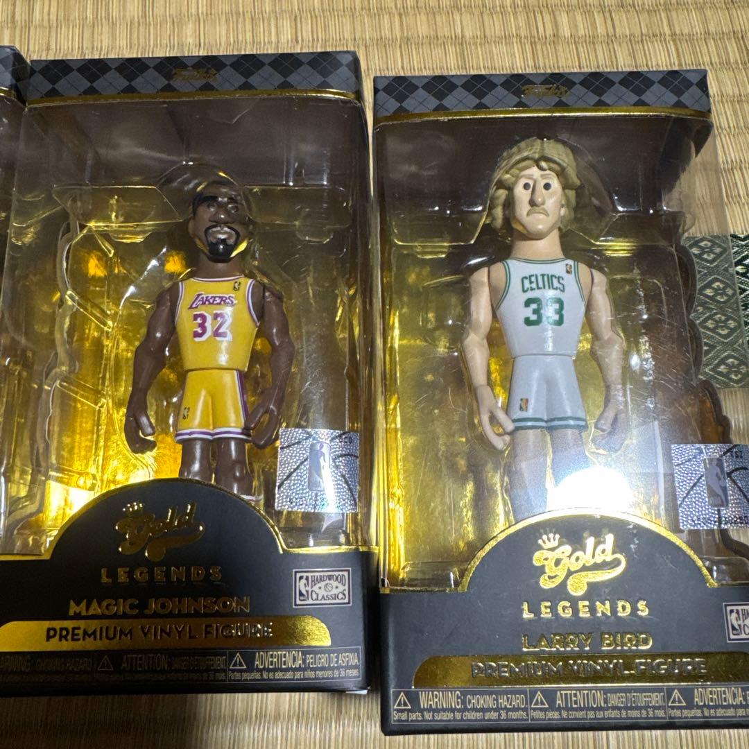 FUNKO gold NBA lngends 4体