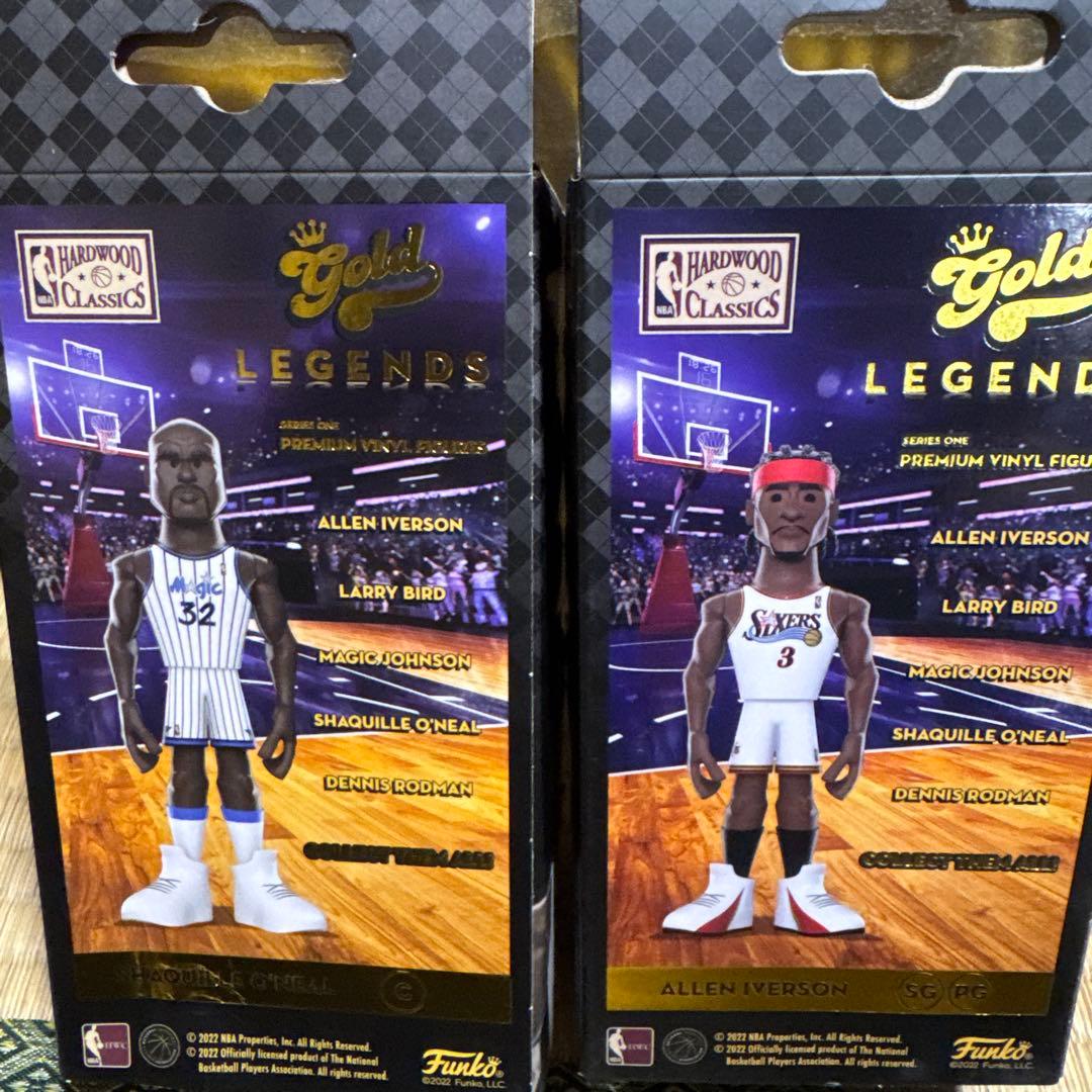FUNKO gold NBA lngends 4体
