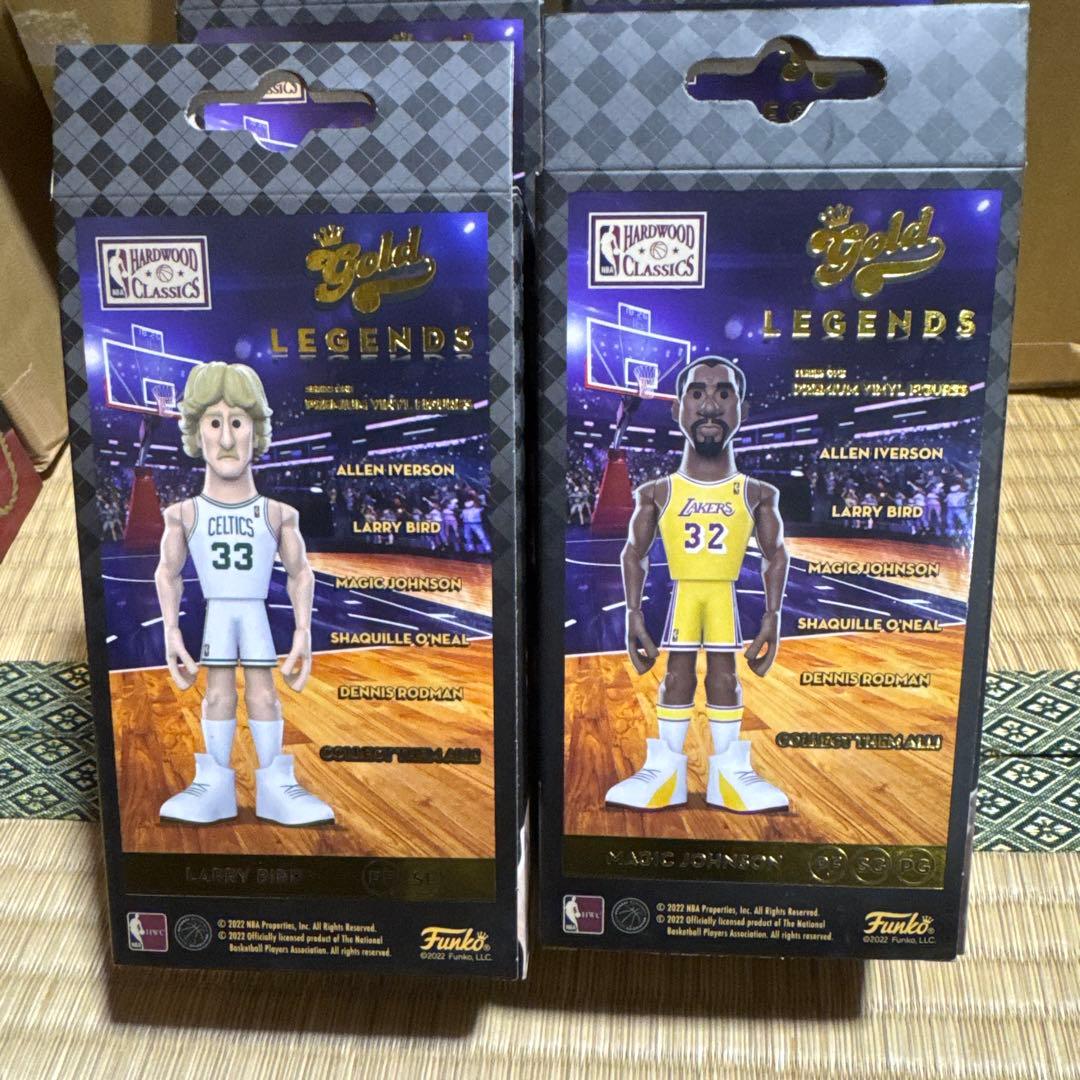 FUNKO gold NBA lngends 4体