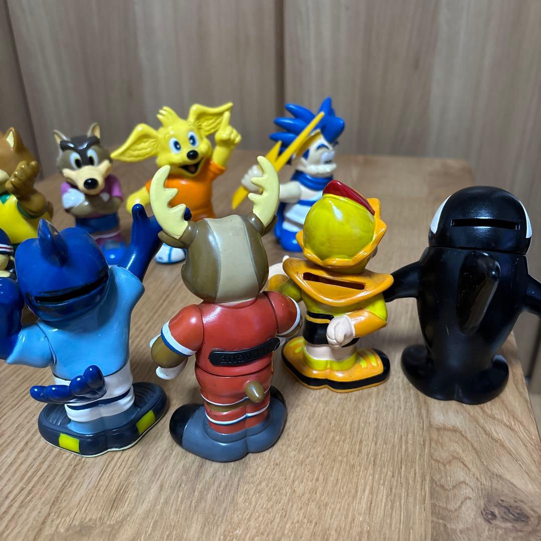 Jリーグ　マスコットフィギュアセット 13体　レトロ　レアグッズ