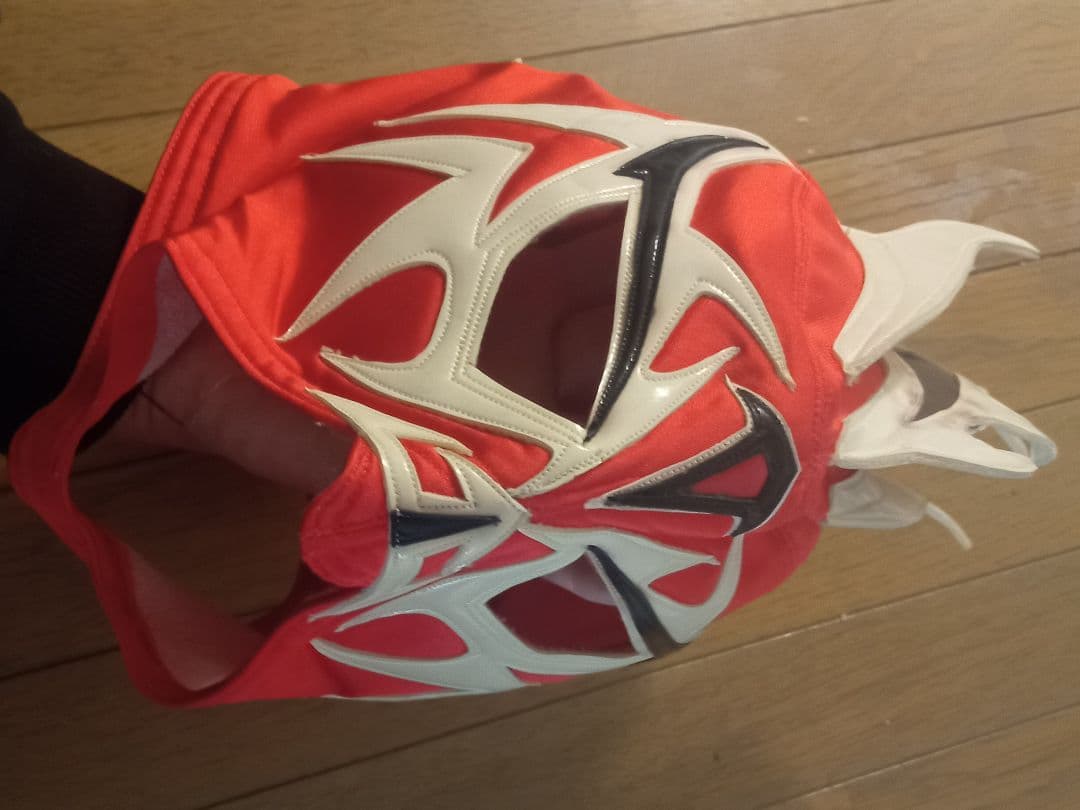 値下げ！チャビンガー 本人使用済み試合用マスク プロレスマスク