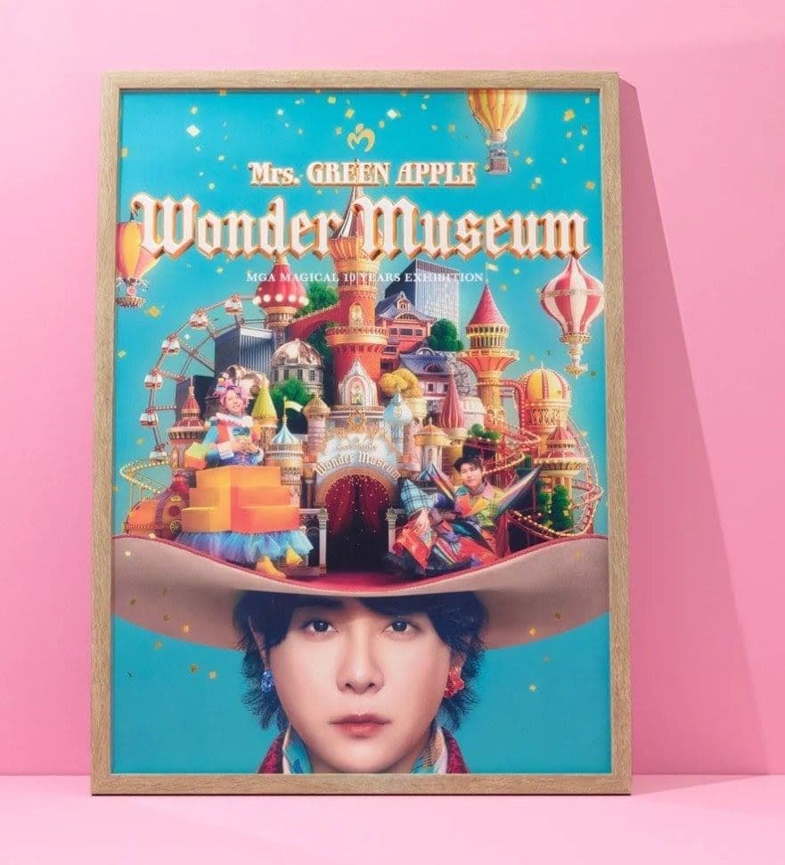 Mrs. GREEN APPLE Wonder Museum ポスター