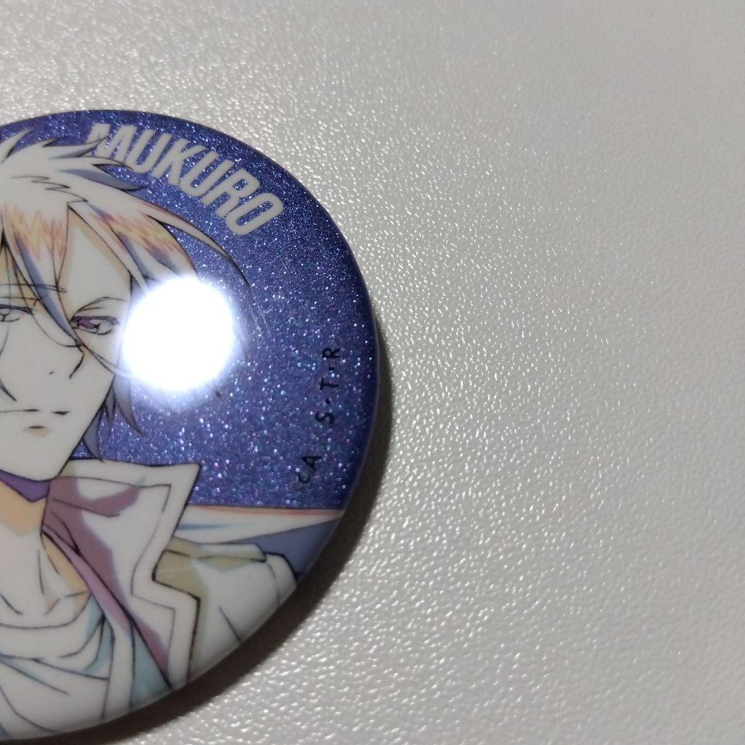 【家庭教師ヒットマンREBORN!】六道骸 ひこくじ 特典 グリッター 缶バッジ