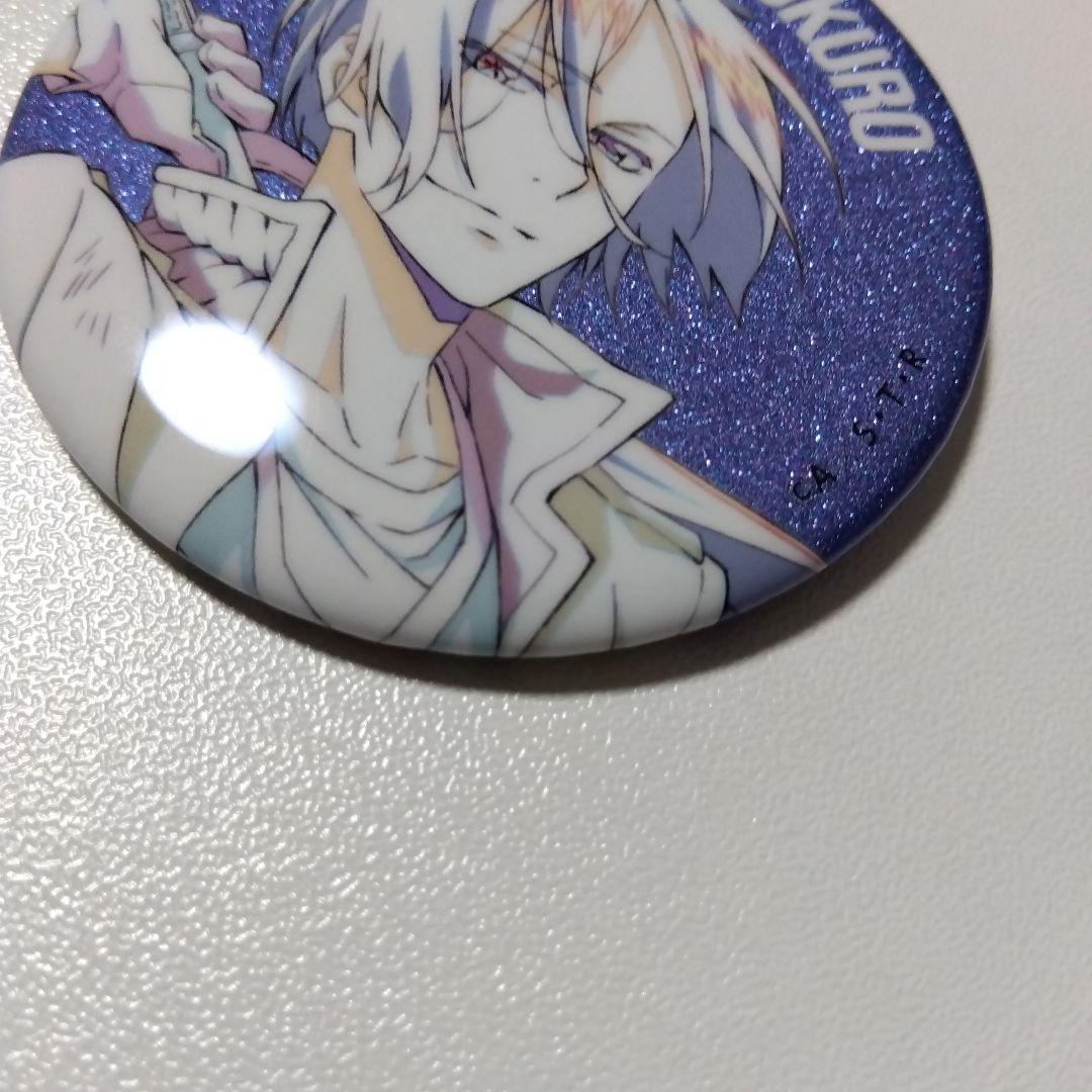 【家庭教師ヒットマンREBORN!】六道骸 ひこくじ 特典 グリッター 缶バッジ