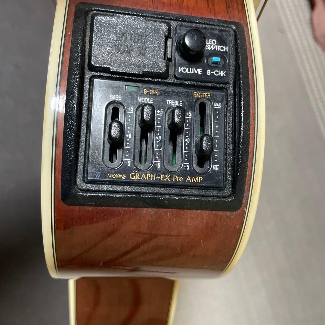 タカミネ　Takamineエレアコ　PT108k ハードケース付