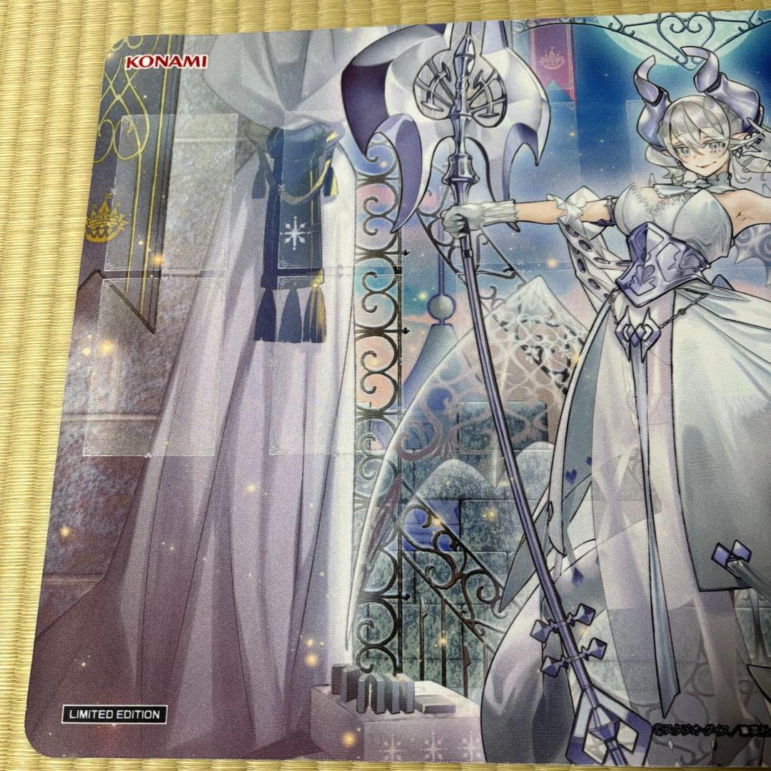 遊戯王 白銀の城のラビュリンス プレイマット 公式品