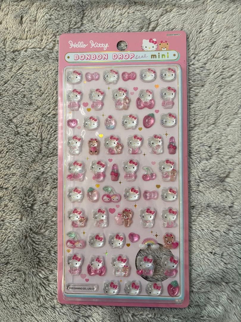 【正規品】サンリオ ミニドロ 8枚セット ボンボンドロップシール 新品未開封