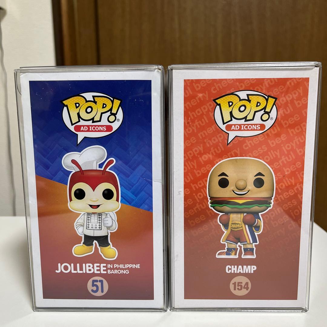 Funko Pop! Jollibee & Champ セット　フィリピン