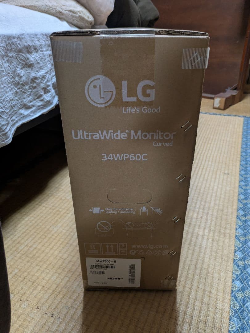 LG 34WP60C ウルトラワイドモニター 本体
