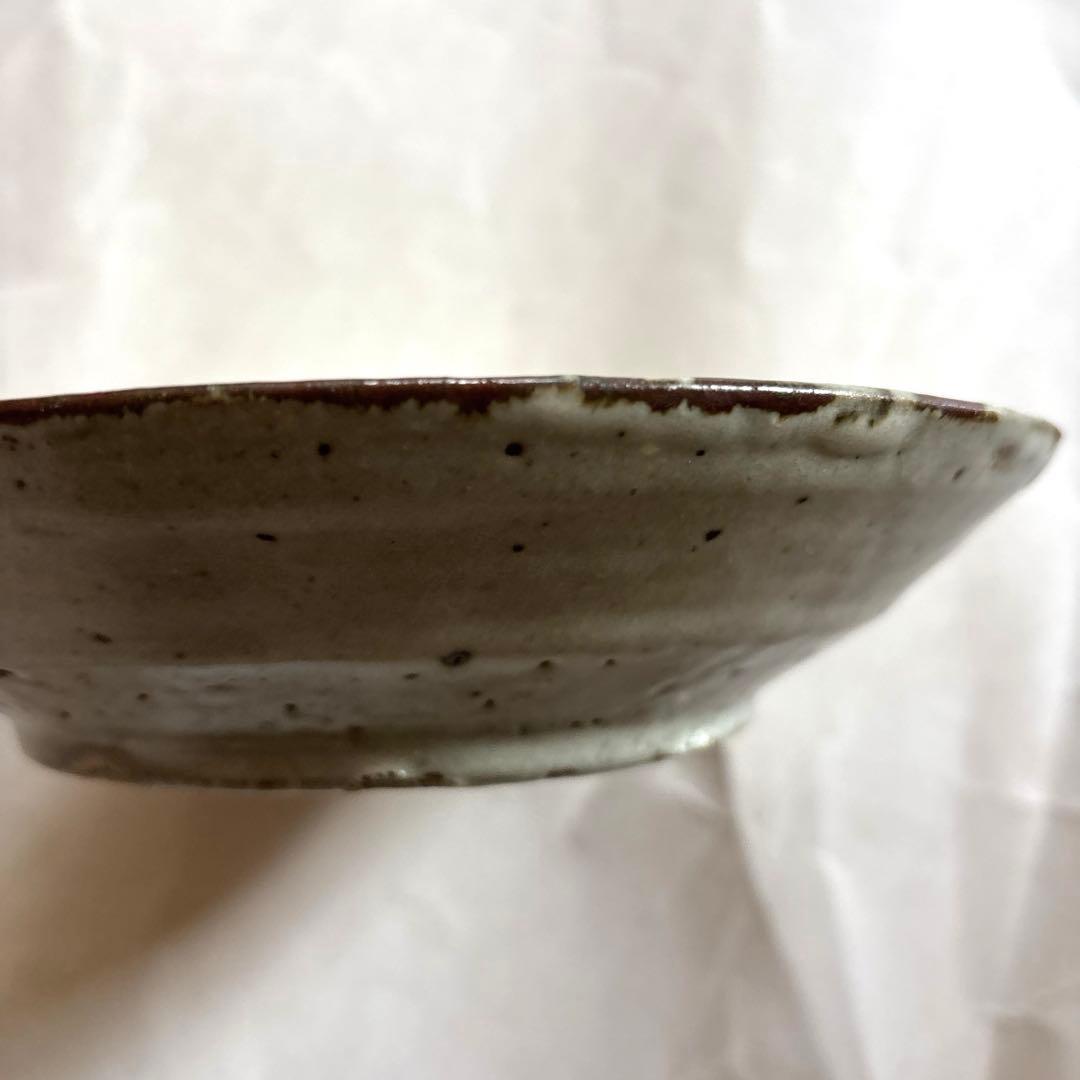 小野哲平　大皿　23cm 鉄化粧