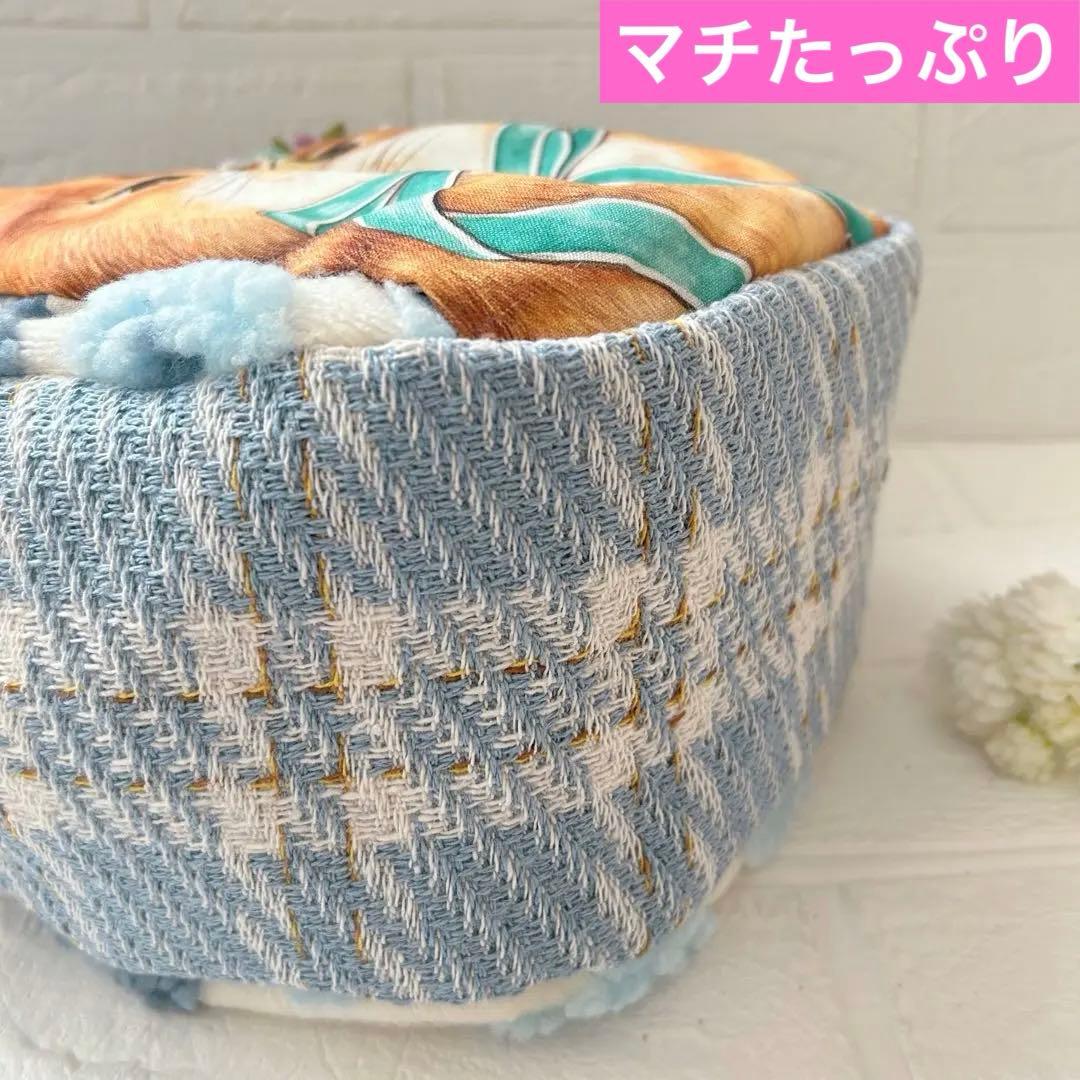 ゆ*ん様 リボンニャンコ　お花ボア＆ツイード　コヤンイサムチョン　ラウンドトーバ