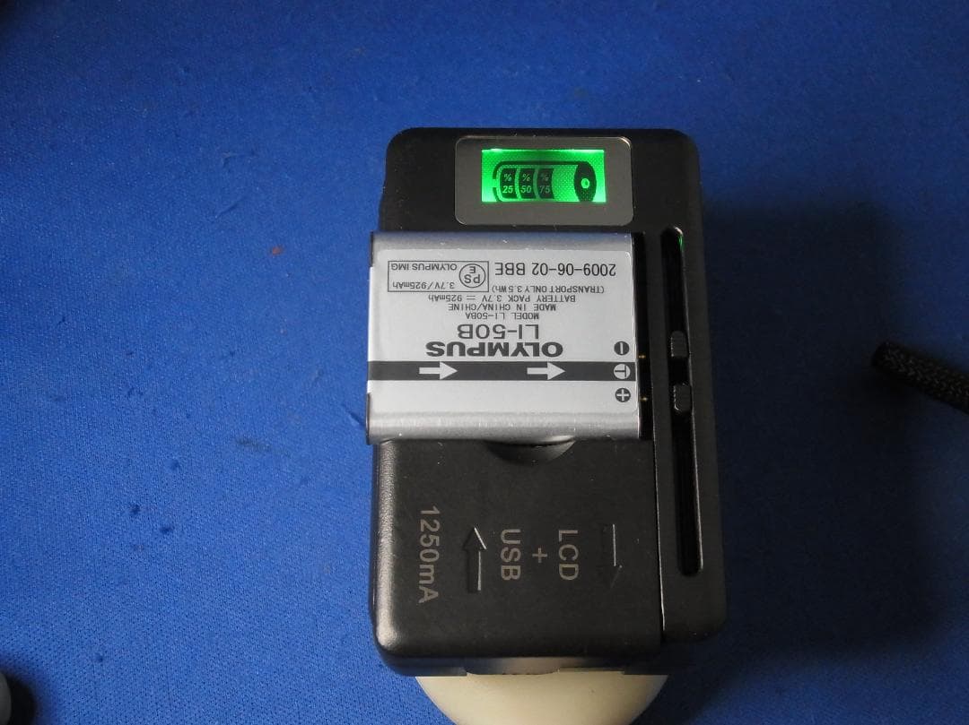 #3300 μTough-6010 OLYMPUS 電池・汎用充電器