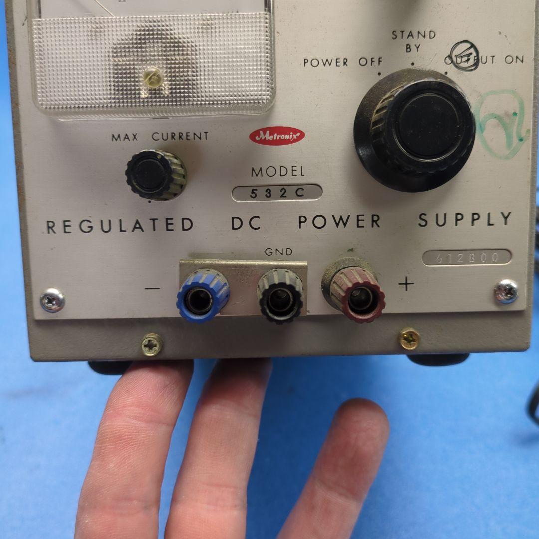 Metronix 532C DC電源供給装置 安定化電源 DC電源【動作確認済】