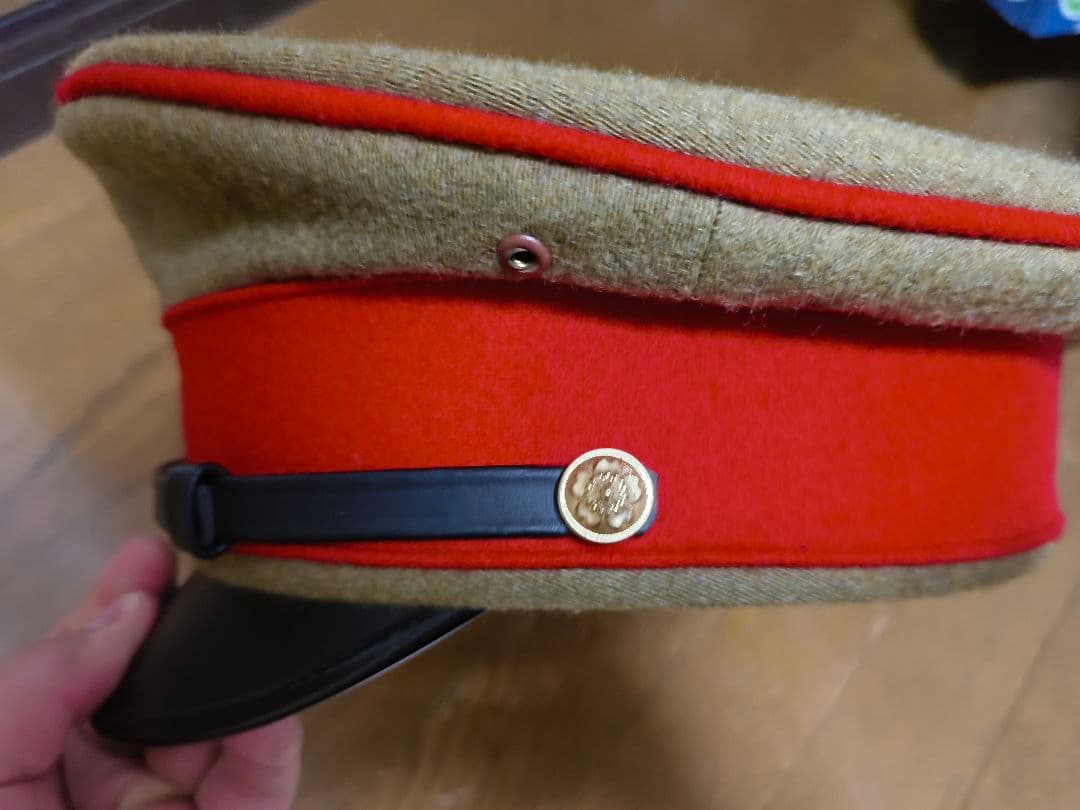 旧日本軍 制帽 将校用 [高級レプリカ]