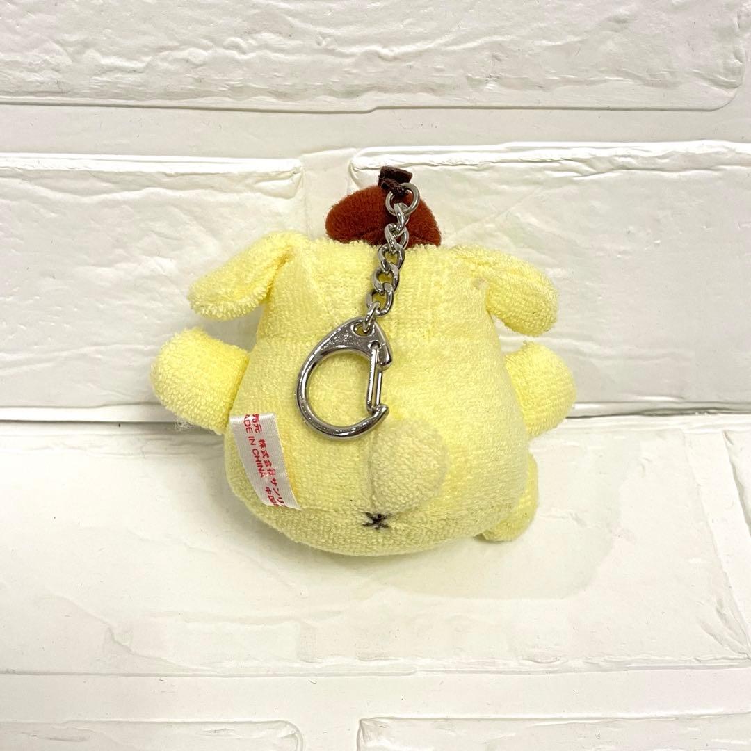 ♡激レア♡初期 サンリオ ポムポムプリン ぬいぐるみ マスコット チェーン付き