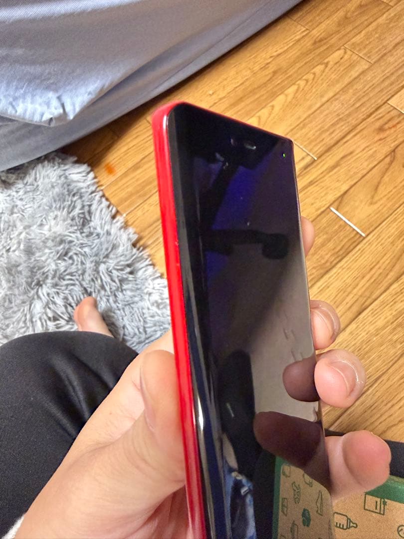 極美品Rakuten Hand 5G クリムゾンレッド 128GB SIMフリー