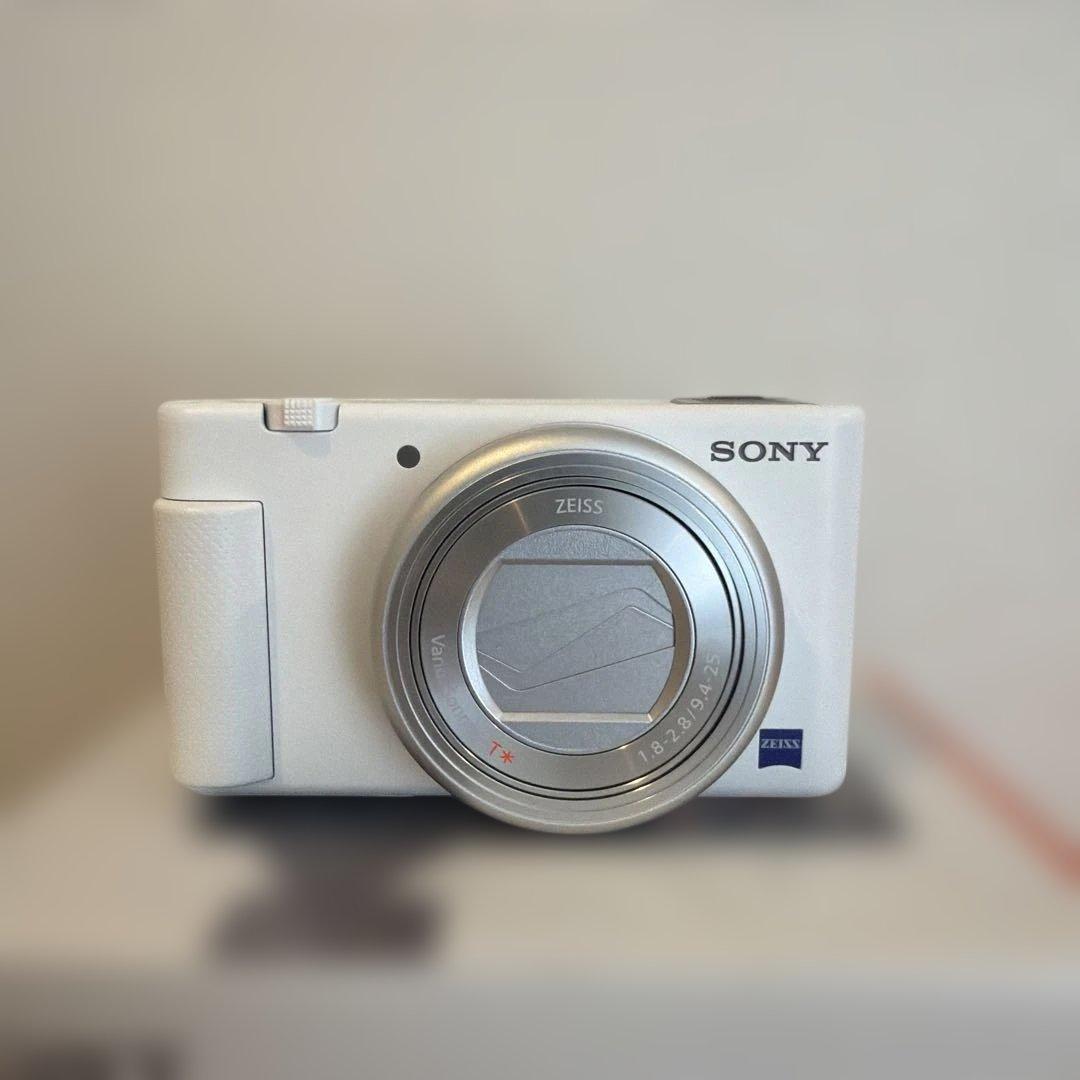 SONY ZV-1【ホワイト】 箱あり バッテリー付 室内使用のみ 美品