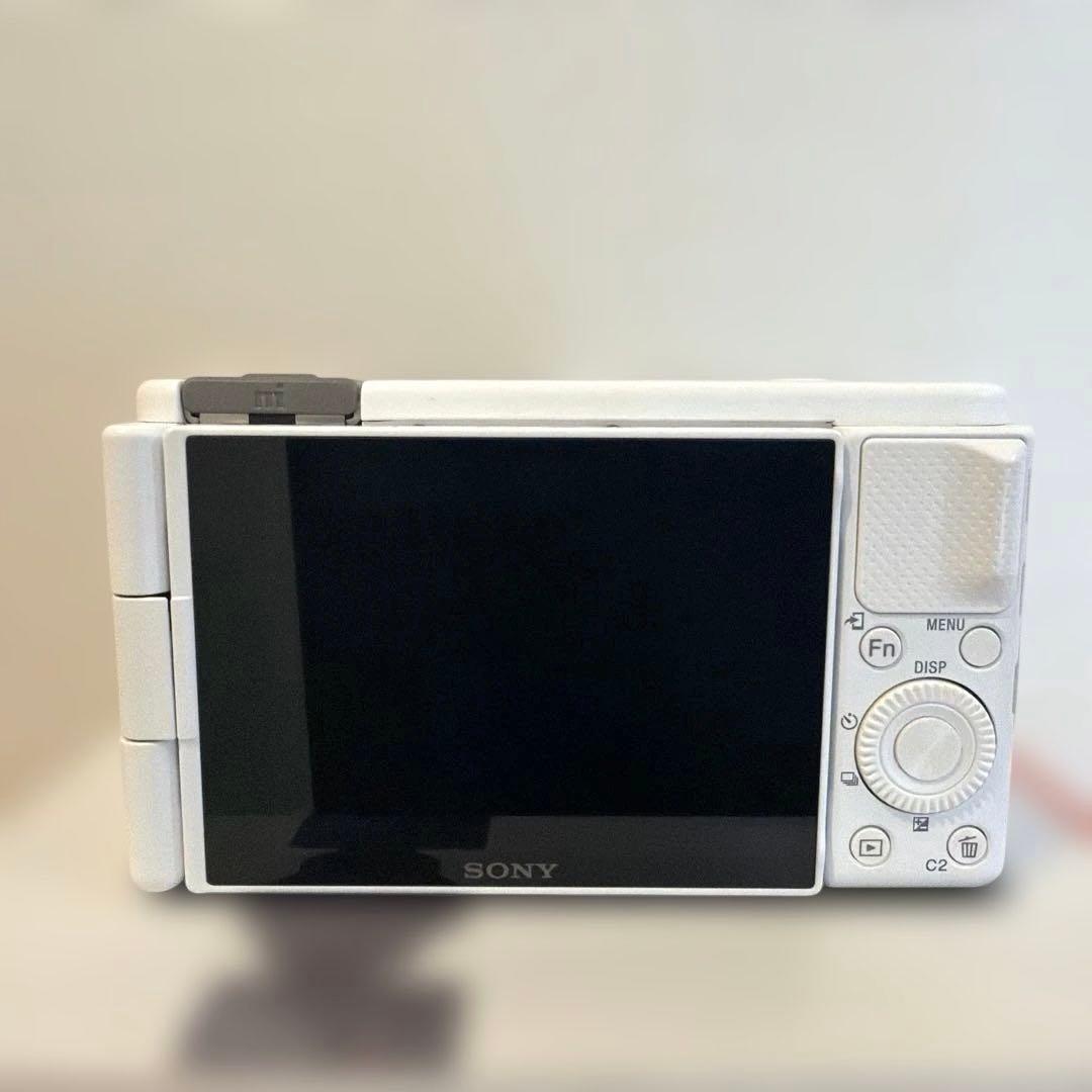 SONY ZV-1【ホワイト】 箱あり バッテリー付 室内使用のみ 美品