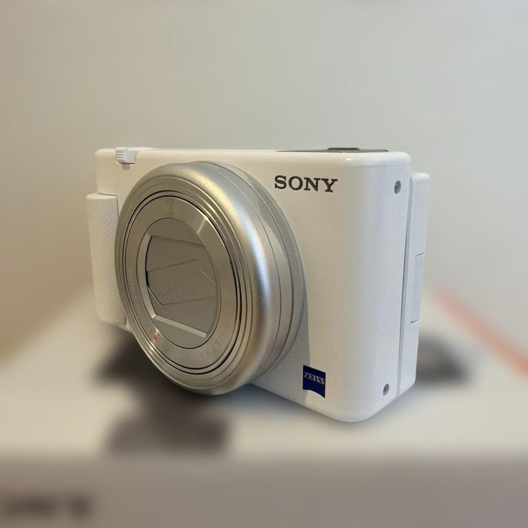 SONY ZV-1【ホワイト】 箱あり バッテリー付 室内使用のみ 美品