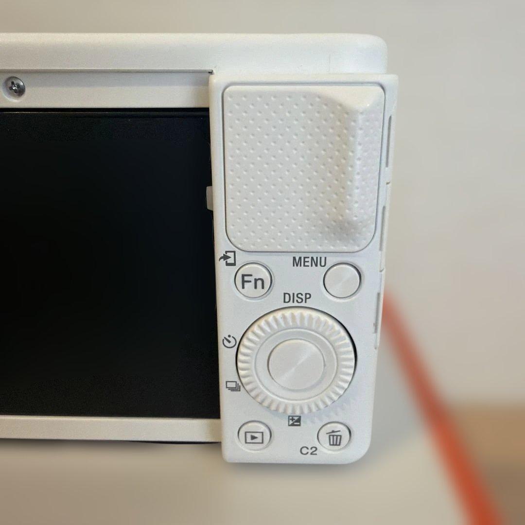 SONY ZV-1【ホワイト】 箱あり バッテリー付 室内使用のみ 美品