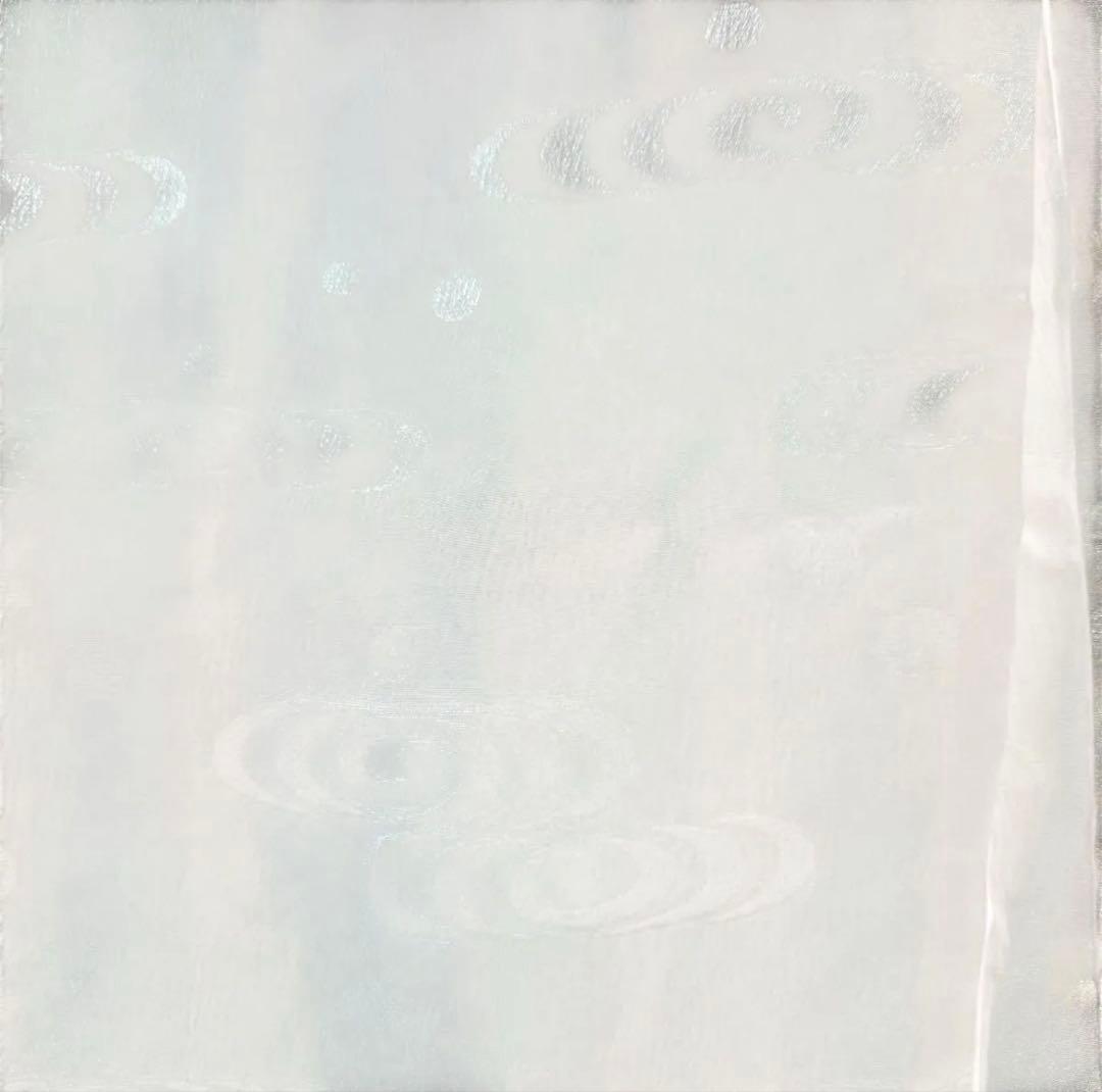 七五三 7歳 正絹 絞りの着物と長襦袢セット 蝶と花柄 超美品　お誂え品