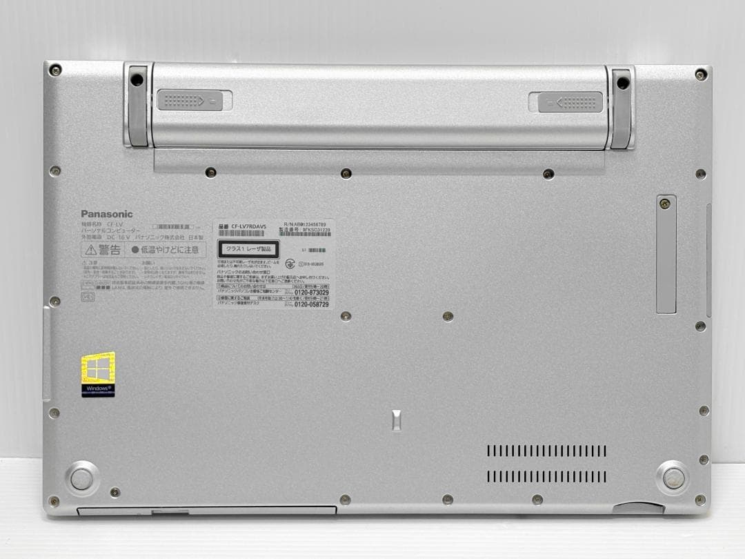 R*o様 Let's Note LV7 8G SSD256G 14.0FHD W