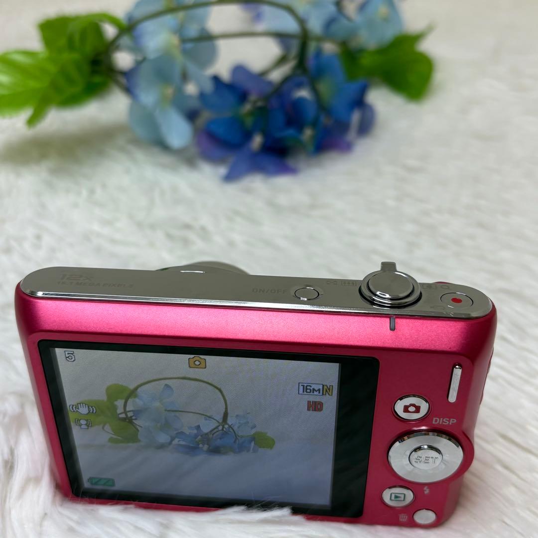 CASIO カメラ　エクシリム　EX-ZS210 レッド コンデジ　動作品