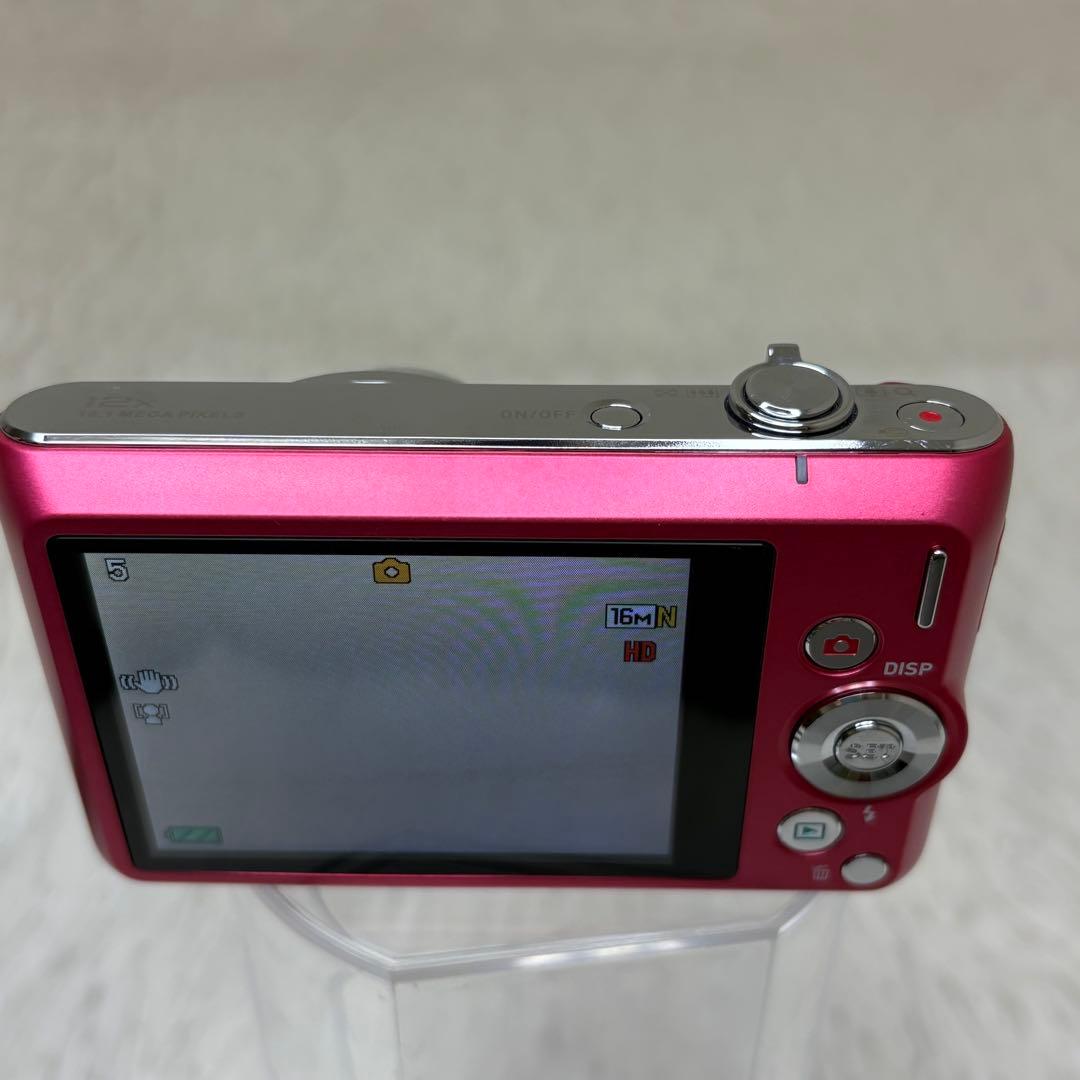 CASIO カメラ　エクシリム　EX-ZS210 レッド コンデジ　動作品
