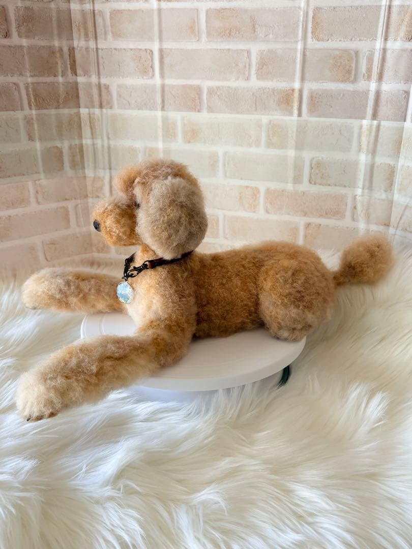 羊毛フェルト　オーダー　トイプードル　らんぼー君様