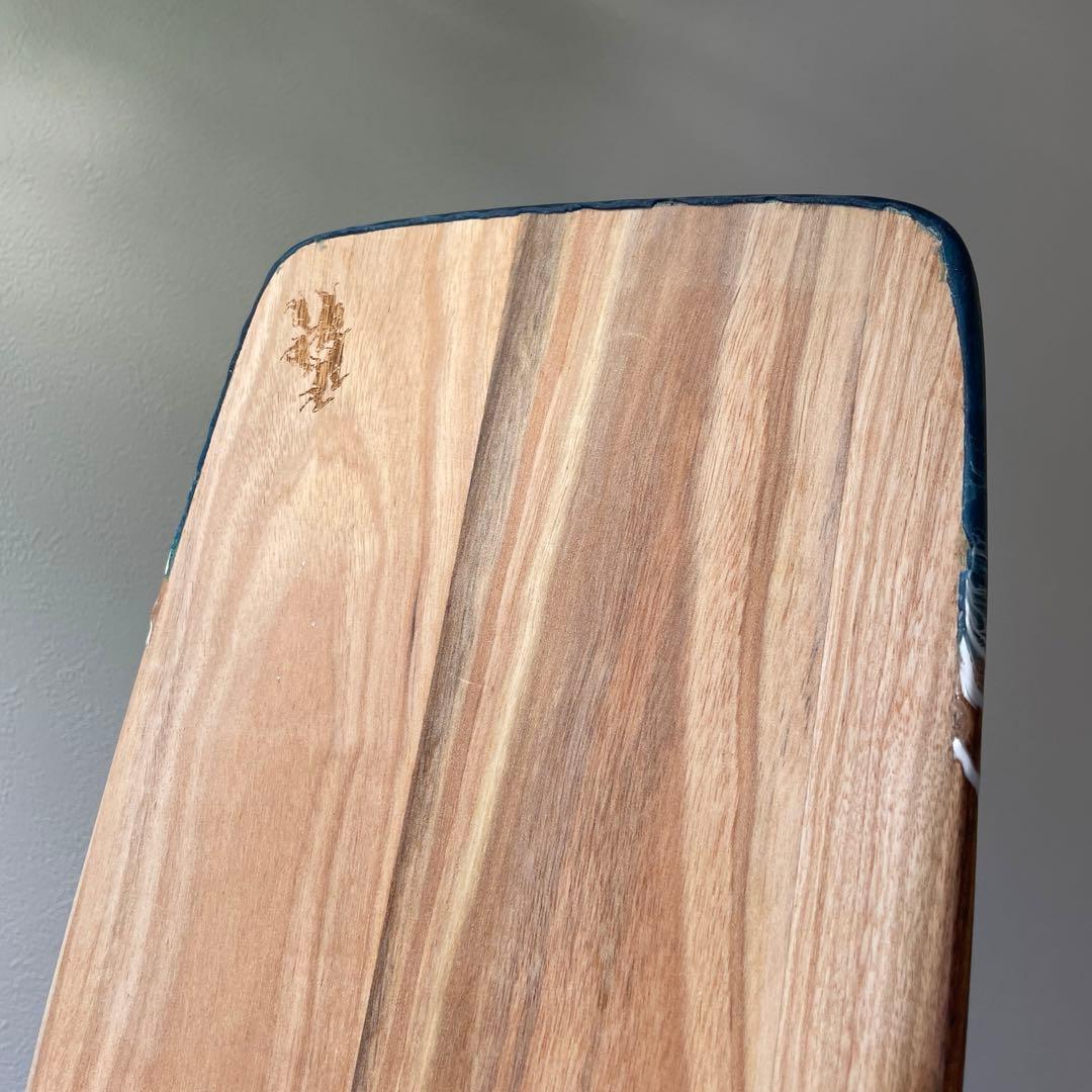 カッティングボード　海　アカシア　まな板　　チーズボード　オーシャンアート