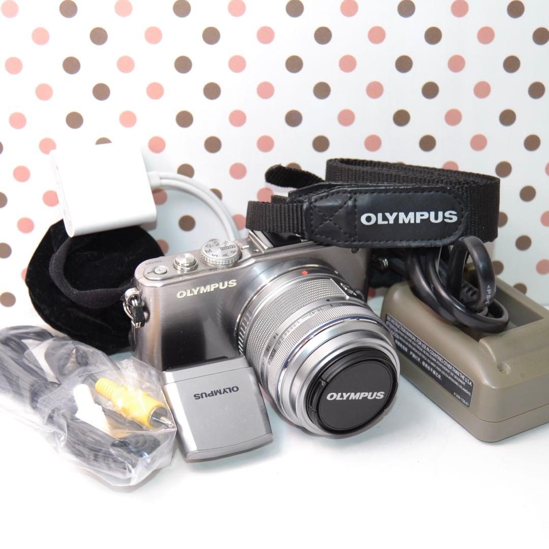 ❤️スマホへ転送❤️オリンパス PL3 ミラーレスカメラ