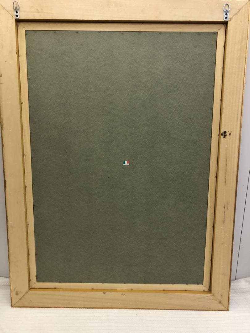 イタリア製　巨大絵画　ゴッホ『花咲くアーモンドの木』　額絵　絵画　アート　パネル