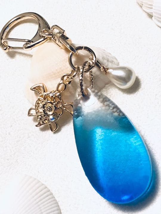海キーホルダー　Deep Blue  オーダーページ