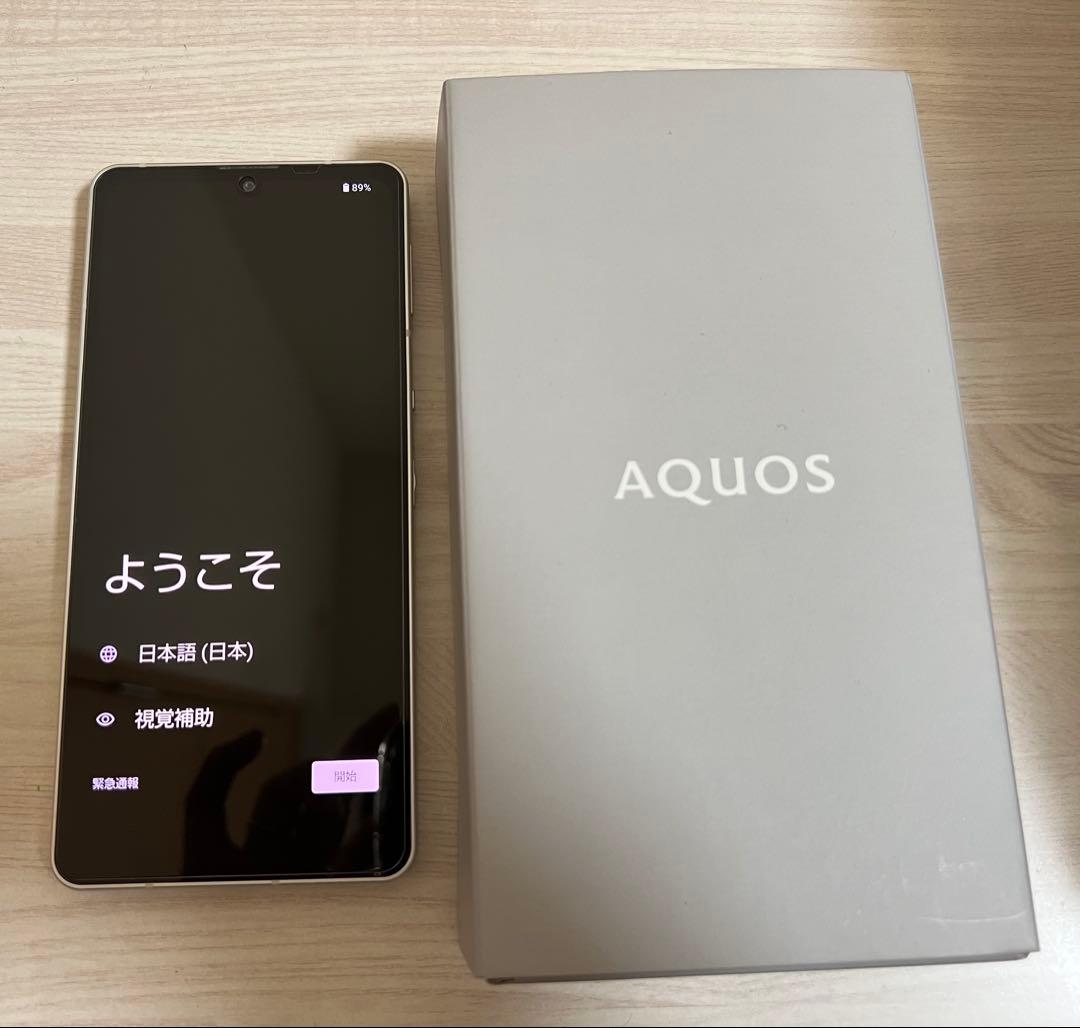 SHARP AQUOS sense6 SH-M19 本体 SIMフリー