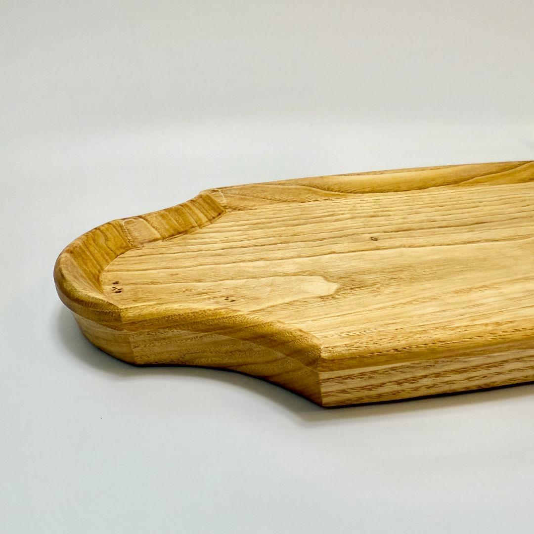 【新品】cogu 小具 木製 栗 トレイ プレート Lサイズ お盆 食器 皿