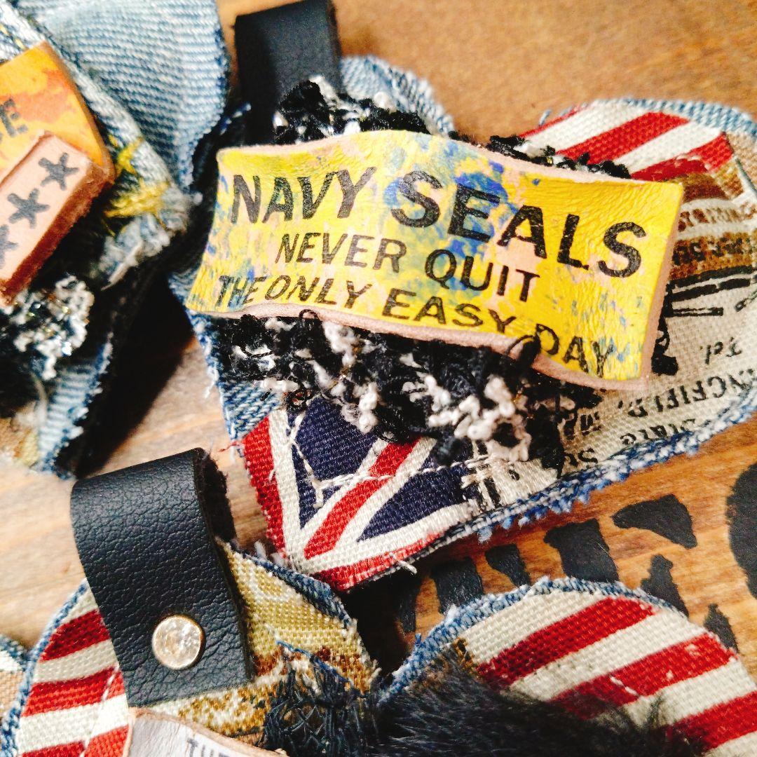 672♡クッション　チャーム　ハート　ラブリー　男前　ヴィンテージ　レトロ