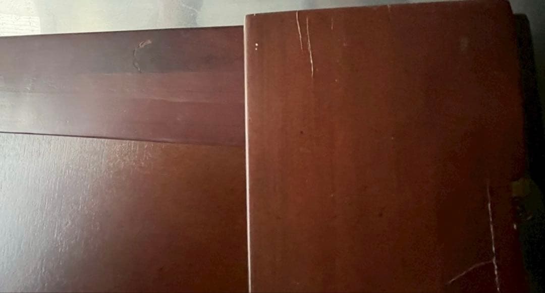 木製 三面鏡 ダークブラウン 全身ミラー 姿見 キャスター付 AM-2800