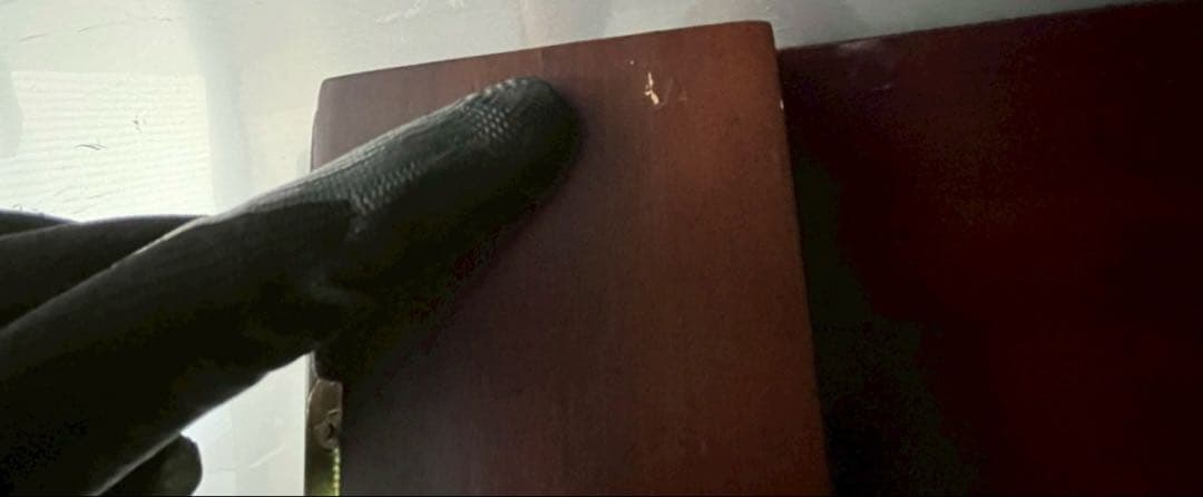 木製 三面鏡 ダークブラウン 全身ミラー 姿見 キャスター付 AM-2800