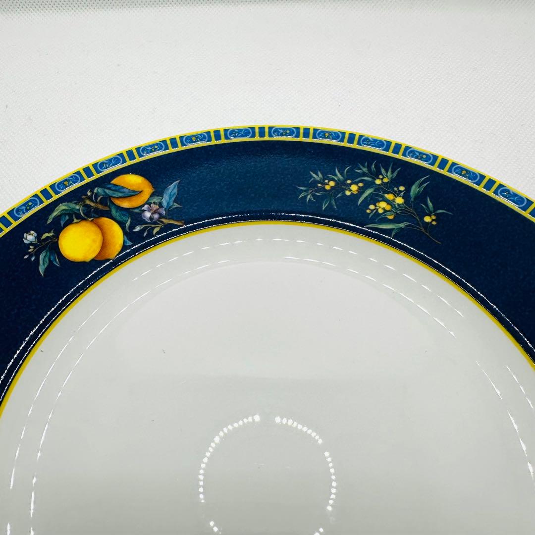 ★ウェッジウッド★ シトロン　黒壺　6枚セット　20cm 美品