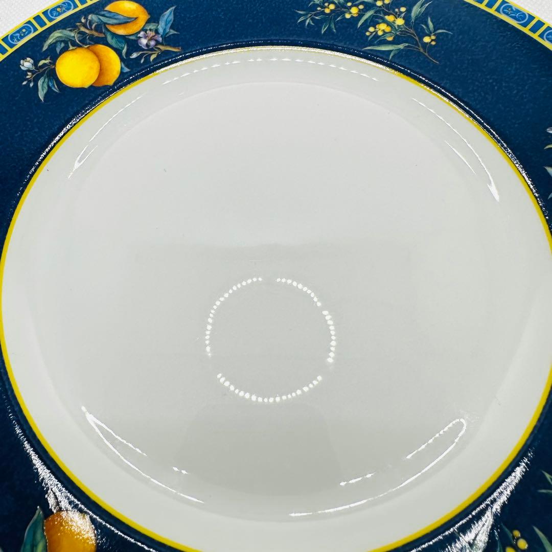 ★ウェッジウッド★ シトロン　黒壺　6枚セット　20cm 美品