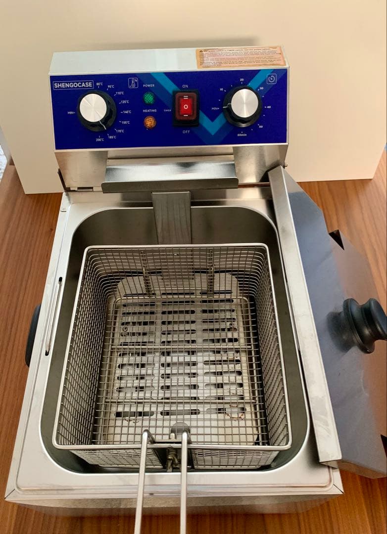電気フライヤー 中型１０ℓ業務用
