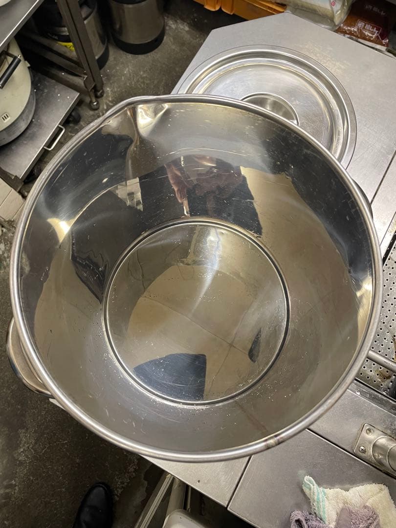 フライヤー用　油缶　ステンレス 業務用　未使用　蓋付き　15L