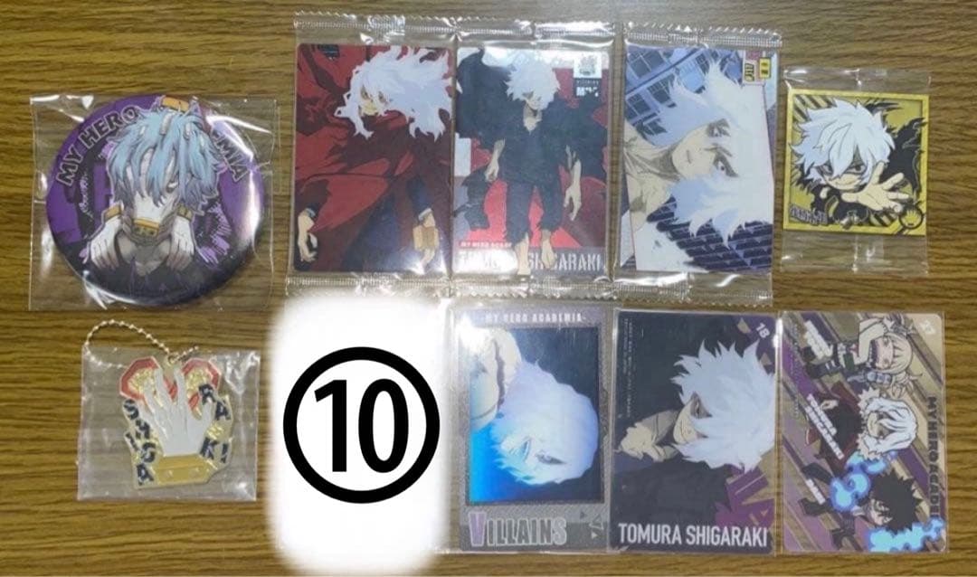 ヒロアカ まとめ売り 缶バッジ クリアファイル カード ステッカー キーホルダー