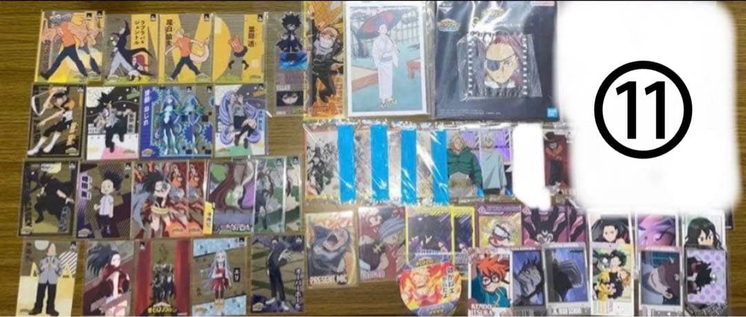 ヒロアカ まとめ売り 缶バッジ クリアファイル カード ステッカー キーホルダー