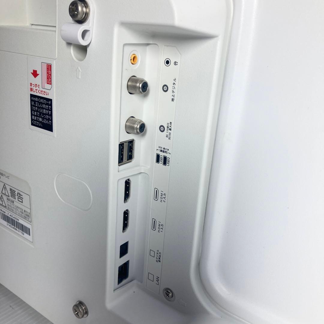 美品 アイリスオーヤマ 40V型液晶テレビ LT-40C420W 2021年製