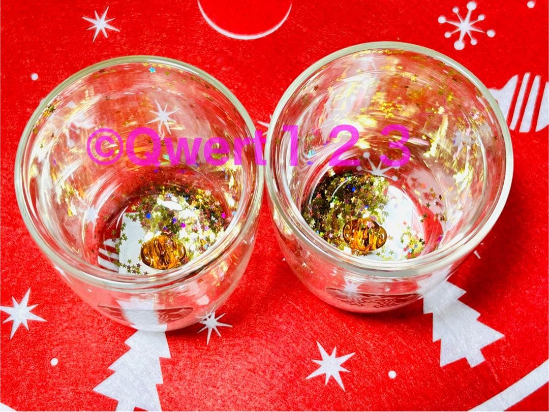 ［超レア・即完売品］ホリデー2025♡ダブルウォール耐熱グラススター　ペア　新品