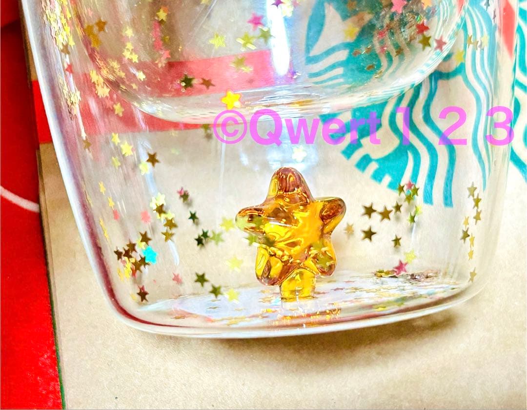 ［超レア・即完売品］ホリデー2025♡ダブルウォール耐熱グラススター　ペア　新品